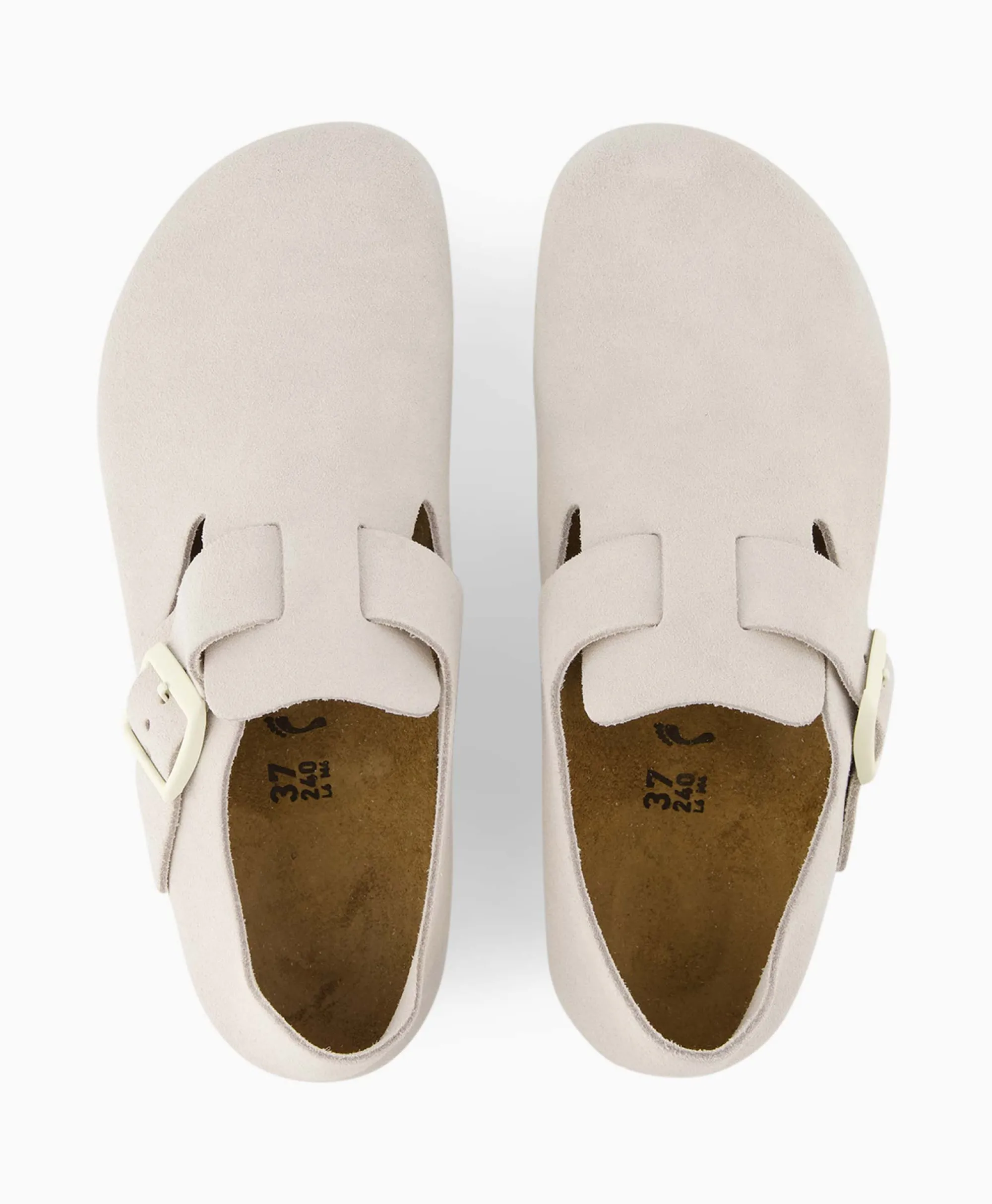 Birkenstock Instapper Londen Off White*Dames Instappers
