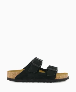 Birkenstock Sandaal Zonder Hak Arizona Sfb Zwart*Dames Sandalen