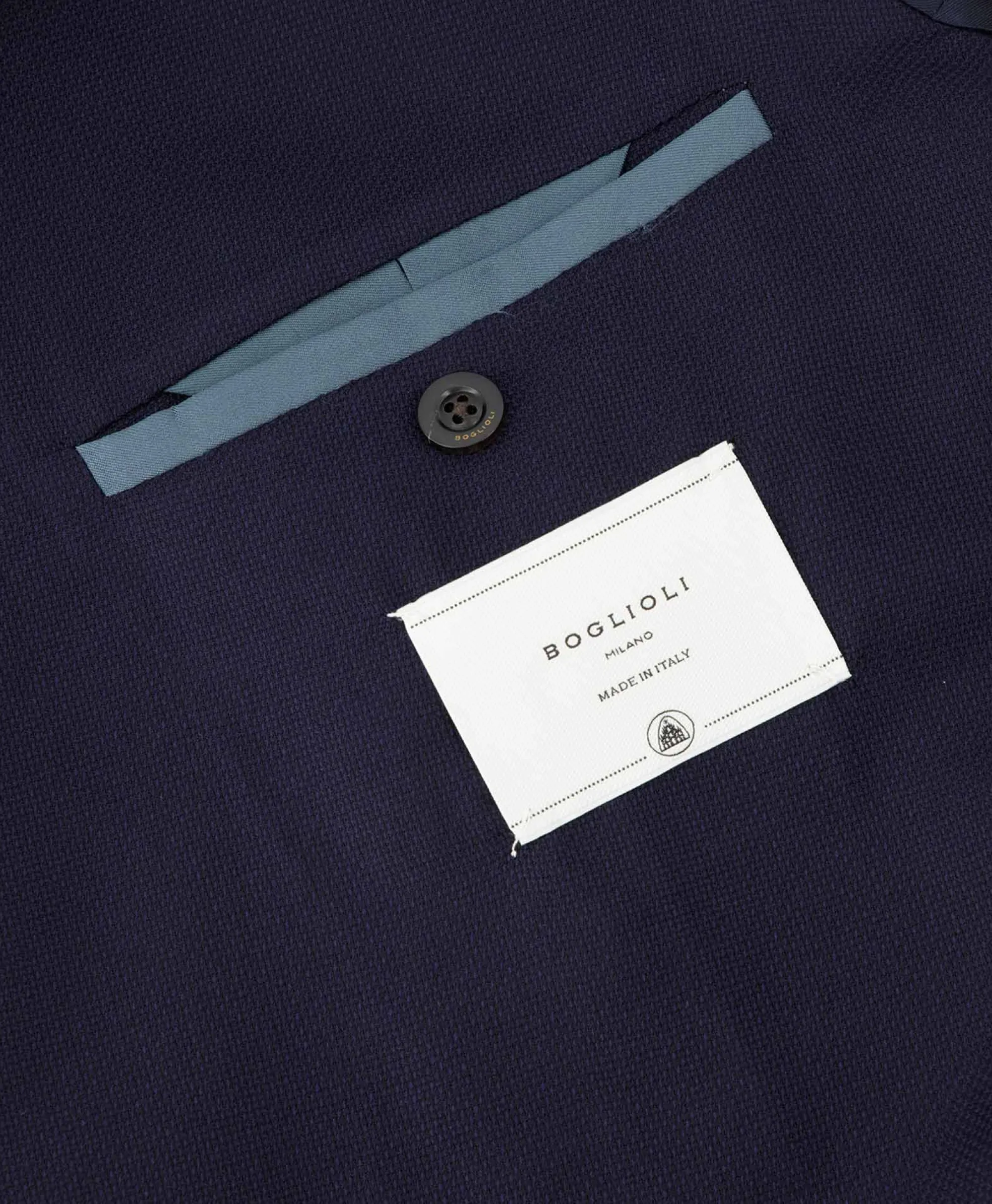 Boglioli Jasje N1302E Blauw*Heren Colberts