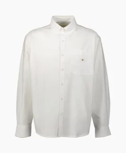 Bram's Fruit Bram's Fruit Overhemd Oxford Shirt Wit*Heren T-Shirts