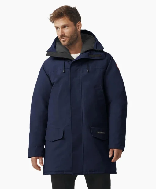 Canada Goose Gewatteerde Jas Langford Parka Blauw*Heren Jassen