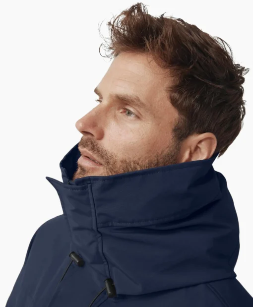 Canada Goose Gewatteerde Jas Langford Parka Blauw*Heren Jassen