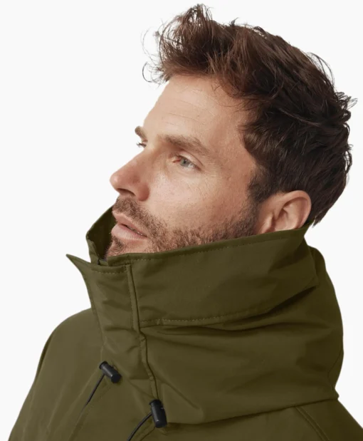 Canada Goose Gewatteerde Jas Langford Parka Donker Groen*Heren Jassen