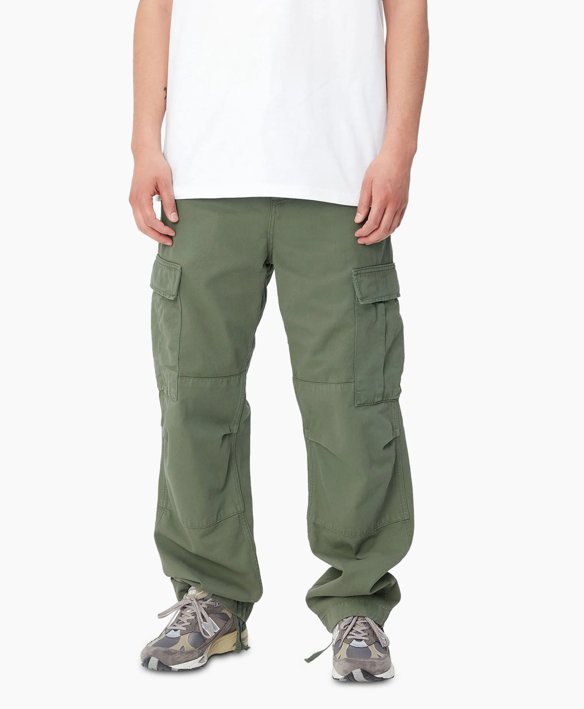 Carhartt Wip Cargobroek Regular Cargo Donker Groen*Heren Broeken