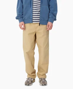 Carhartt Wip Cargobroek Single Knee Beige*Heren Broeken