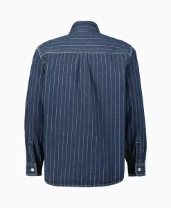 Carhartt Wip Overshirt Orlean Donker Blauw*Heren Jassen