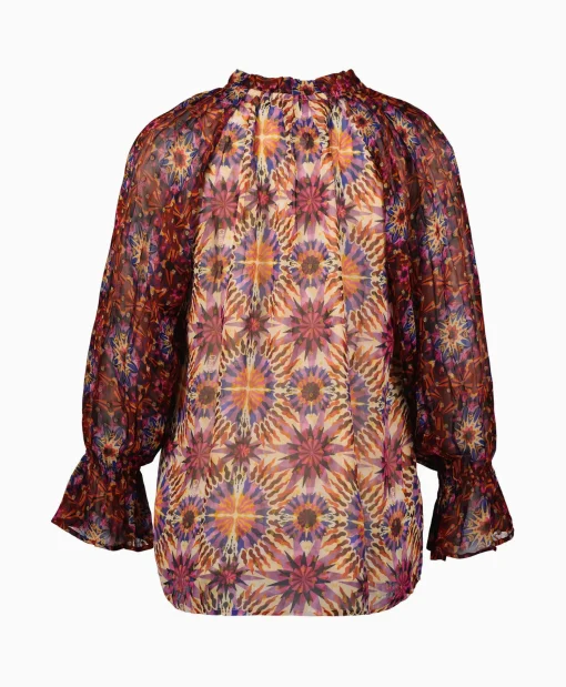 Chufy Blouse Lena Bordeaux*Dames Blouses