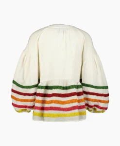 Chufy Blouse Liberty Embroidered Off White*Dames Blouses