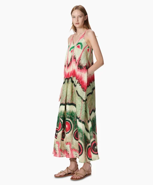 Chufy Maxi Jurk Eden Groen*Dames Bruiloftskleding