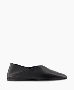 Closed Ballerina Zwart*Dames Instappers