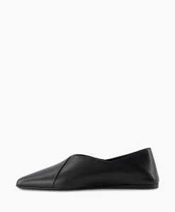 Closed Ballerina Zwart*Dames Instappers