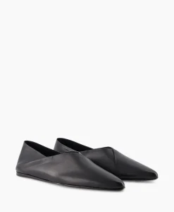 Closed Ballerina Zwart*Dames Instappers