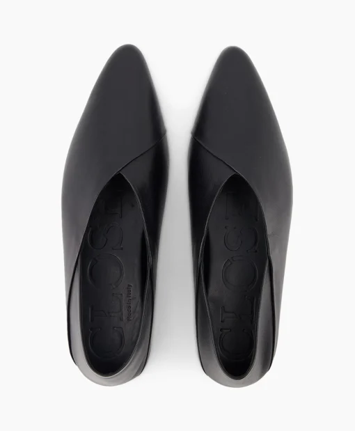 Closed Ballerina Zwart*Dames Instappers
