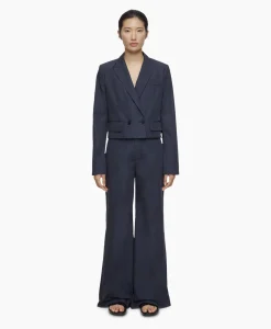 Closed Blazer Fitted Blauw*Dames Blazers