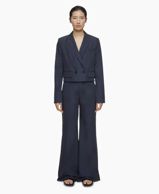 Closed Blazer Fitted Blauw*Dames Blazers