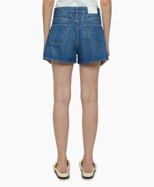 Closed Korte Broek Jocy X Midden Blauw*Dames Broeken