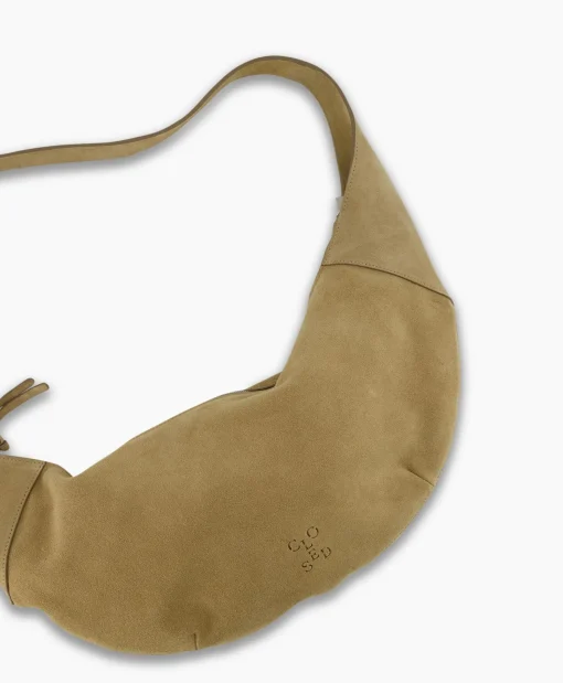 Closed Schouder / Hand Tas Half Moon M Beige*Dames Tassen
