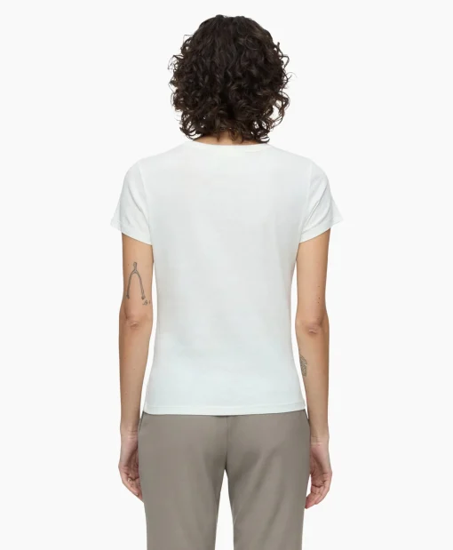 Closed T-Shirt Korte Mouw Crew Neck Short Sleeve Ecru*Dames T-Shirts & Tops