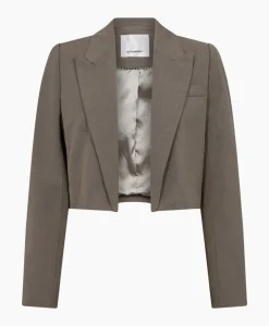 Co'couture Co'Couture Blazer Vidacc Crop Midden Bruin*Dames Blazers