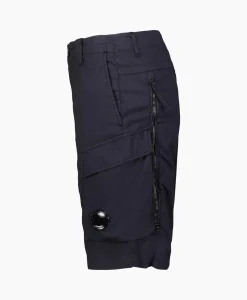 Cp Company Korte Broek Fili Stretch Cargo Donker Blauw*Heren Broeken