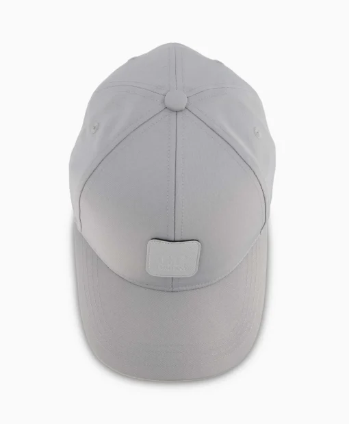 Cp Company Pet Metropolis Twill Logo Grijs*Heren Petten