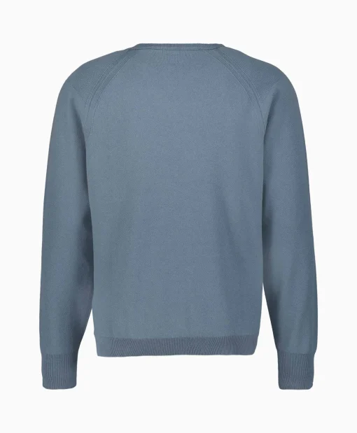 Cp Company Pullover Metropolis Cotton Stretch Blauw*Heren Truien