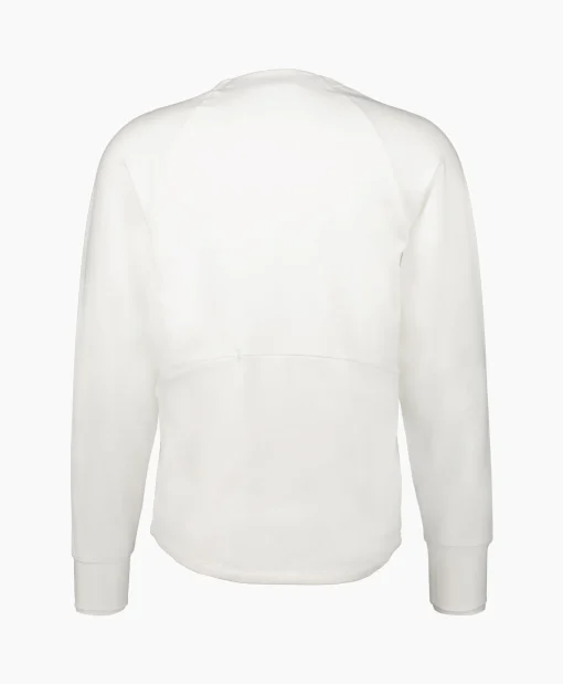Cp Company Sweater Stretch Fleece Off White*Heren Truien