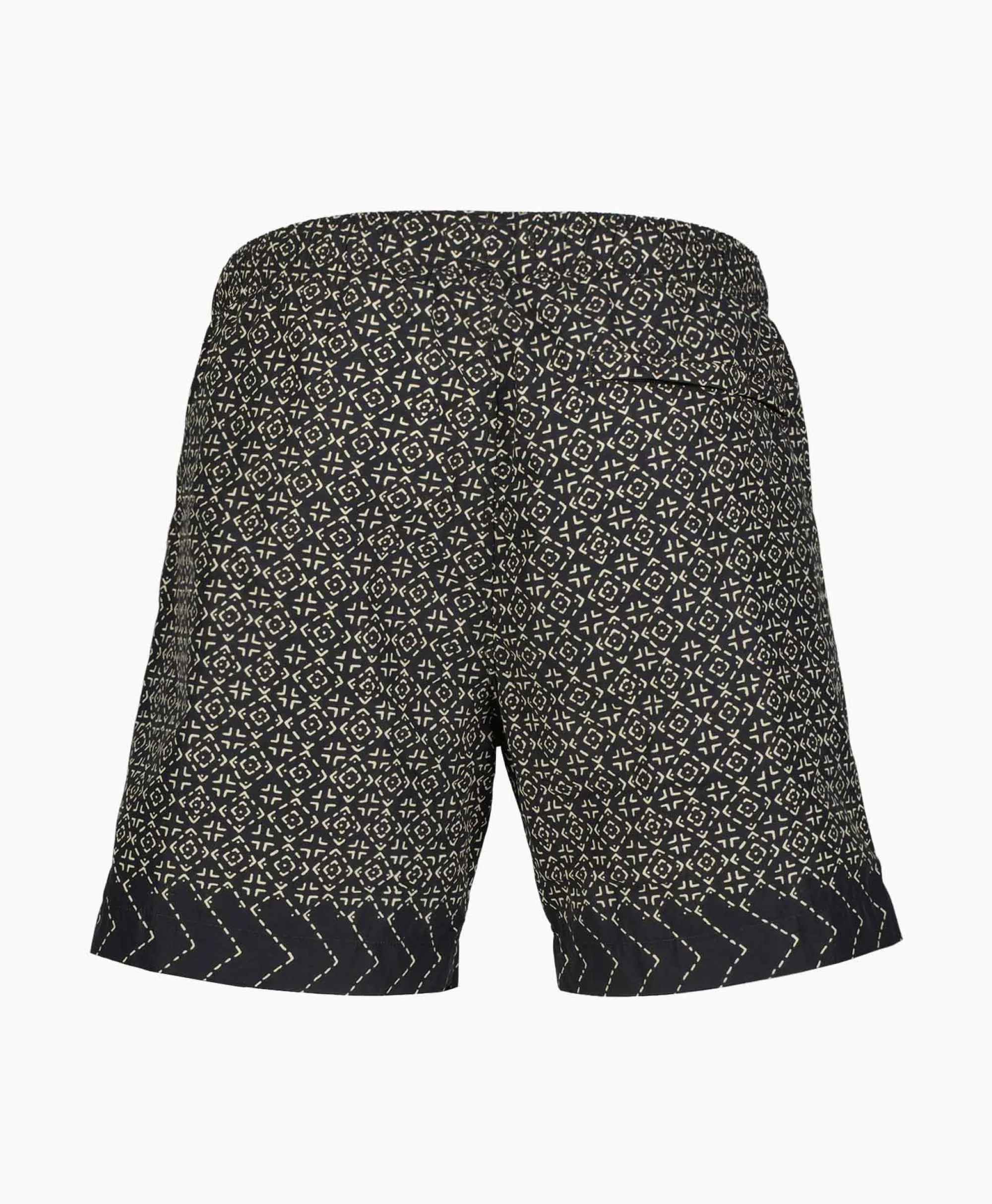 Cp Company Zwembroek Flatt Nylon Baja Zwart*Heren Zwembroeken