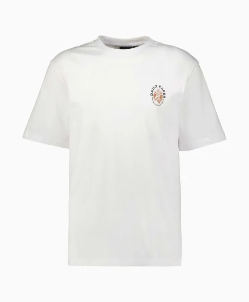 Daily Paper T-Shirt Korte Mouw Identity Wit*Heren T-Shirts