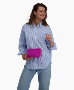 D'arc D'Arc Blouse Borgomanero Donker Blauw*Dames Blouses