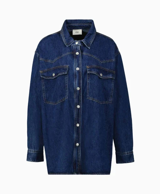 D'arc D'Arc Blouse Carpi Blauw*Dames Blouses