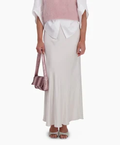 D'arc D'Arc Midi Rok Padova Beige*Dames Rokken