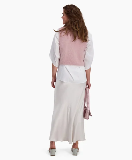 D'arc D'Arc Midi Rok Padova Beige*Dames Rokken