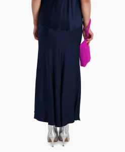 D'arc D'Arc Midi Rok Padova Blauw*Dames Rokken