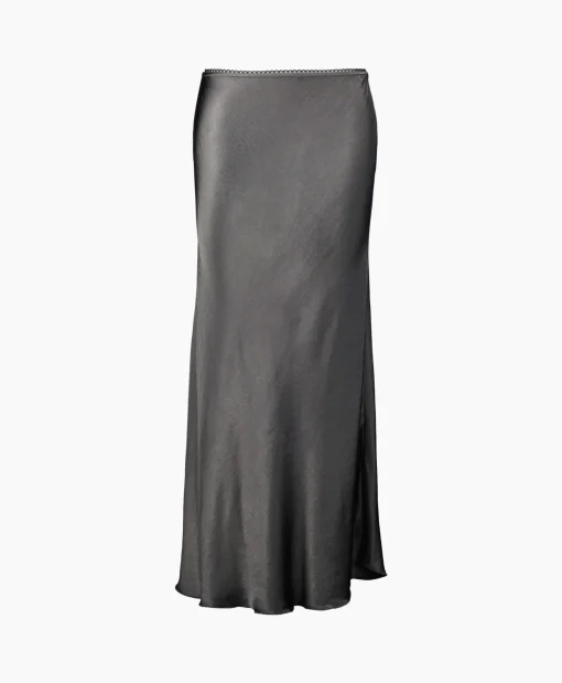 D'arc D'Arc Rok Midi Grijs*Dames Rokken