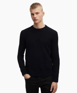 Denham Pullover Knit Crew Cch Zwart*Heren Truien