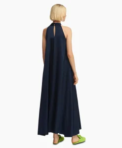 Essentiel Antwerp Maxi Jurk Finch Blauw*Dames Bruiloftskleding
