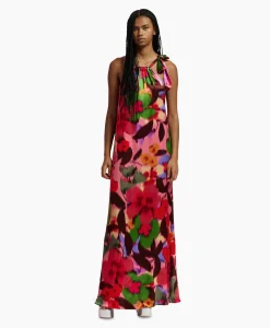 Essentiel Antwerp Maxi Jurk Fanboy Roze*Dames Bruiloftskleding