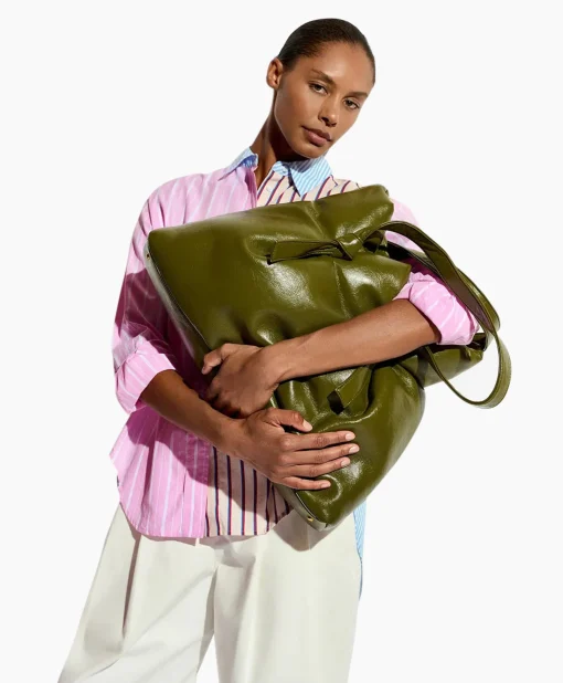 Essentiel Antwerp Shopper Fulti Licht Groen*Dames Tassen