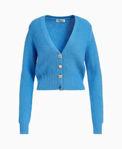 Essentiel Antwerp Vest Farah Blauw*Dames Vesten