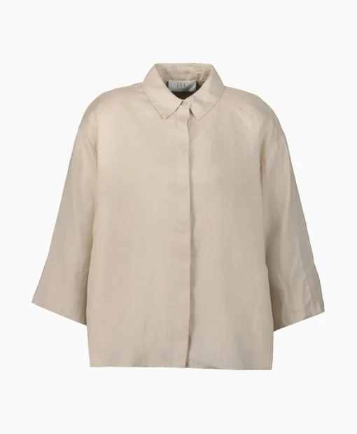 Ffc Blouse 0/11484 Off White*Dames Blouses