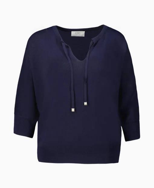 Ffc Pullover 0/11023 Donker Blauw*Dames Truien