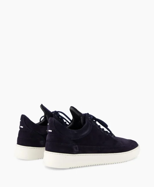 Filling Pieces Sneaker Low Top Suede Navy Donker Blauw*Heren Sneakers