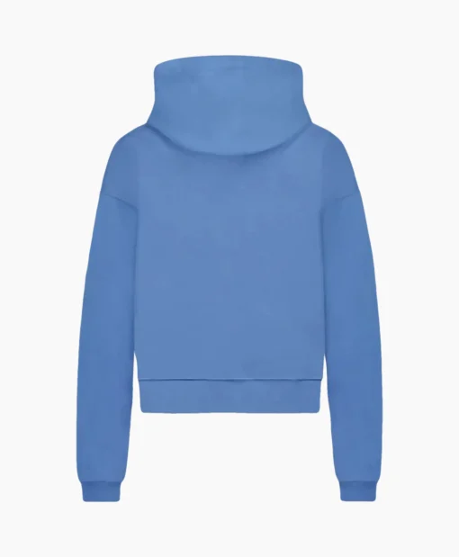Flâneur Flaneur Hoodie Floral Watercolor Zip Up Blauw*Heren Truien