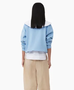 Ganni Pullover Isoli Oversized Blauw*Dames Truien