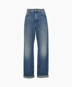 Golden Goose Jeans Golden W's Kim Medium Stone Washed Blauw*Dames Broeken