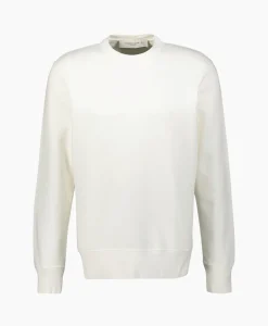 Golden Goose Sweater Golden M's Regular Distressed Off White*Heren Truien