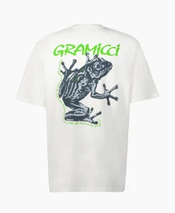 Gramicci Longsleeve Carabiner Wit*Heren T-Shirts