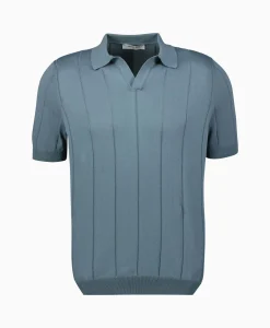 Gran Sasso Polo 57191/20660 Petrol*Heren Polo's