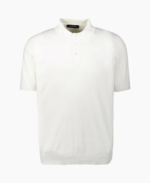 Gran Sasso Polo 43110/29401 Wit*Heren Polo's